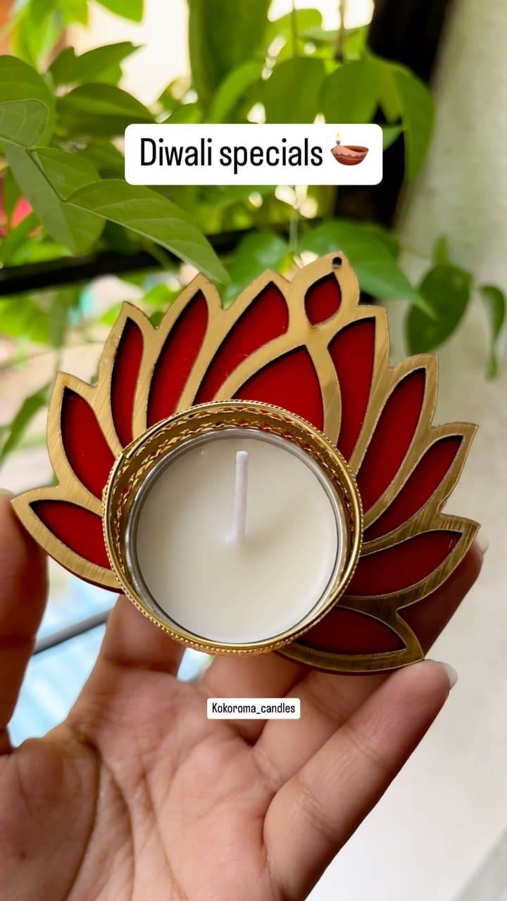 Lotus Tealight Holder