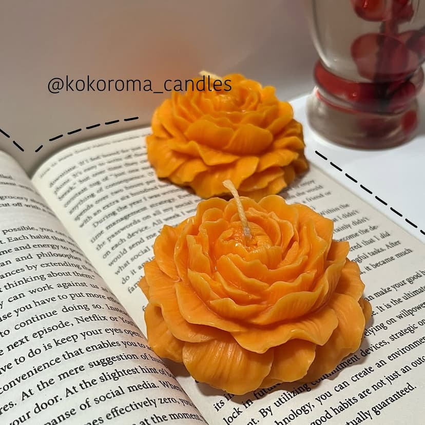Botanical Floral Soy Candle